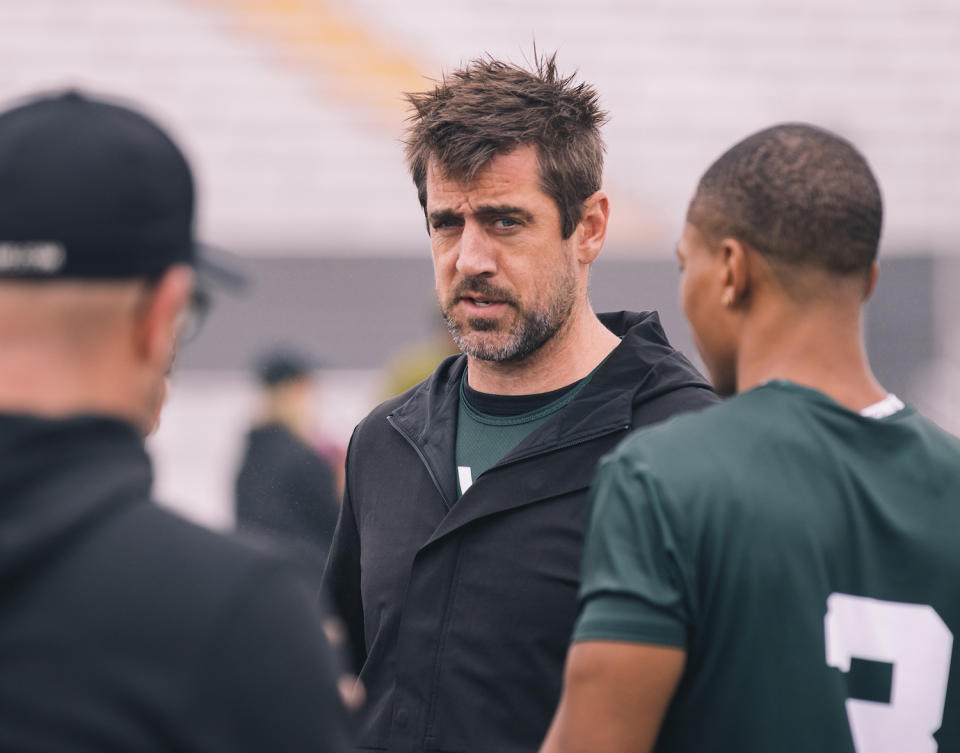 Aaron Rodgers. Photo by Aubrey Lao /Getty Images