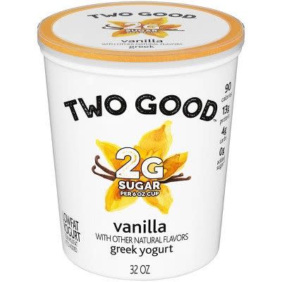 13) Vanilla Greek Yogurt