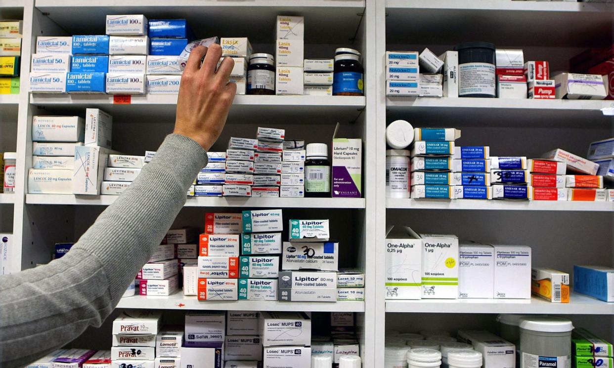 <span>The shortages have made one patient feel he has ‘no choice’ but to stockpile medicine by taking less than the intended dose.</span><span>Photograph: Julien Behal/PA</span>