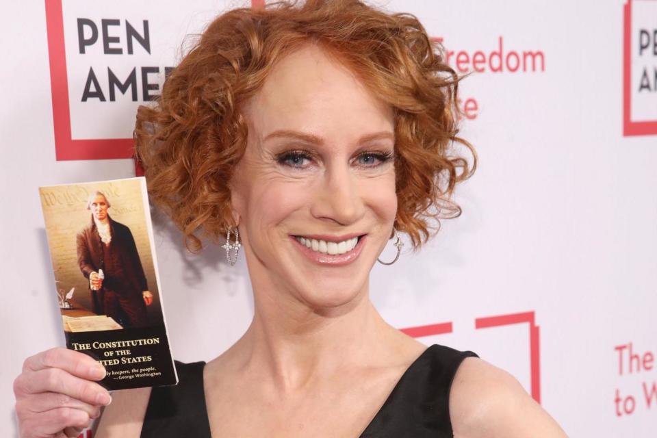 Kathy Griffin on 1 November 2019 in Beverly Hills, California: Randy Shropshire/Getty Images for PEN America