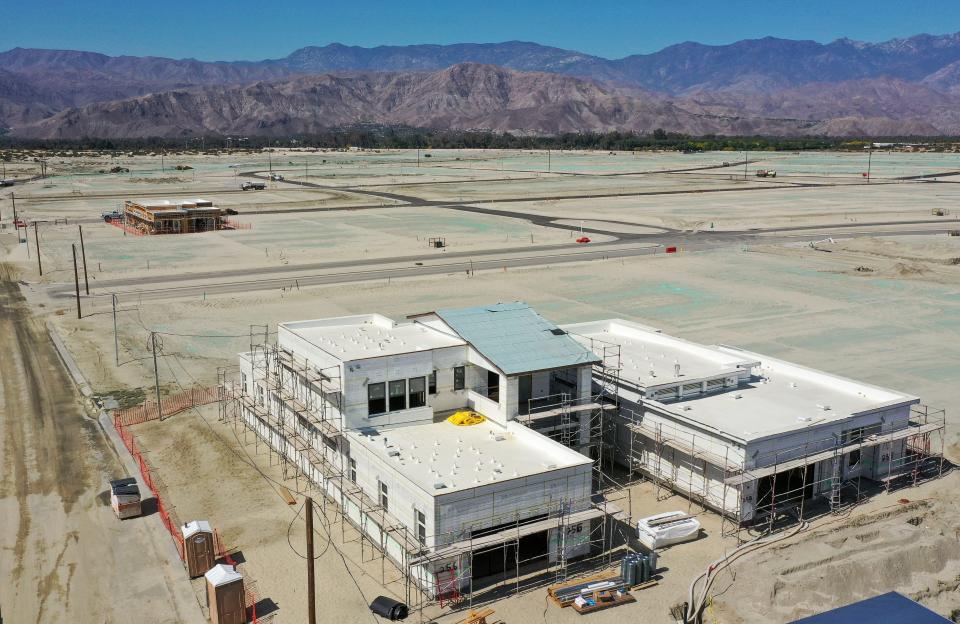 One of the first structures at Cotino in Rancho Mirage, seen Friday, May 3, 2024.