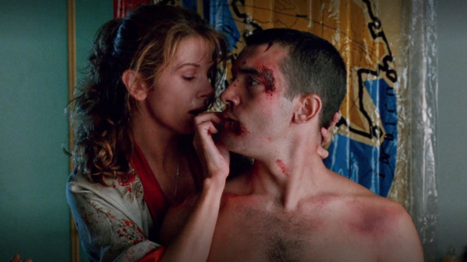 Antonio Banderas and Victoria Abril in Tie Me Up! Tie Me Down!