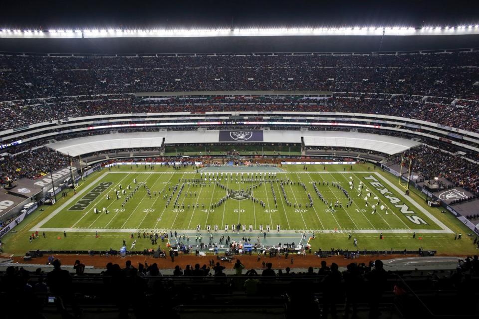 The NFL was in Mexico City on Monday night. (AP)