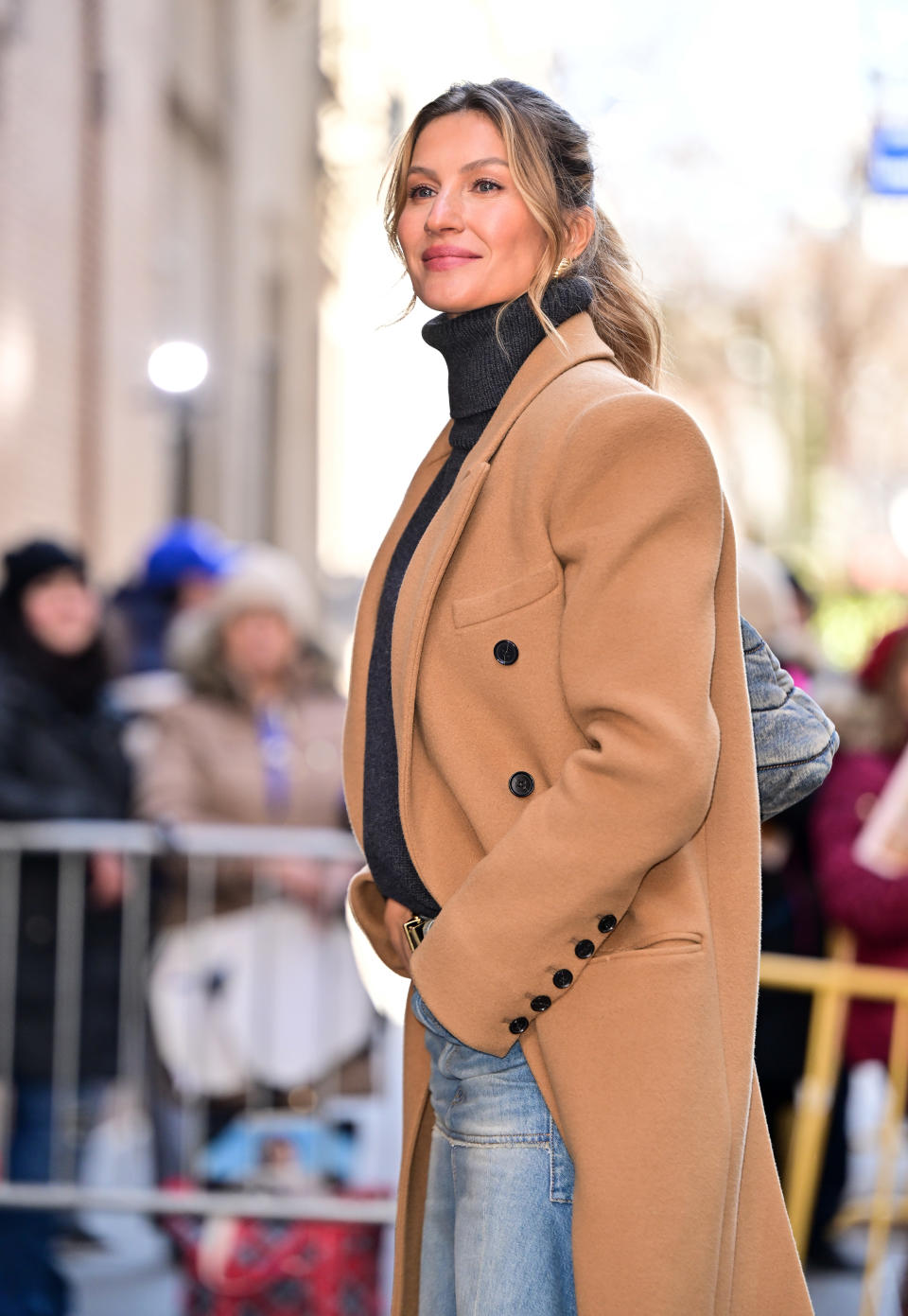 Closeup of Gisele Bündchen