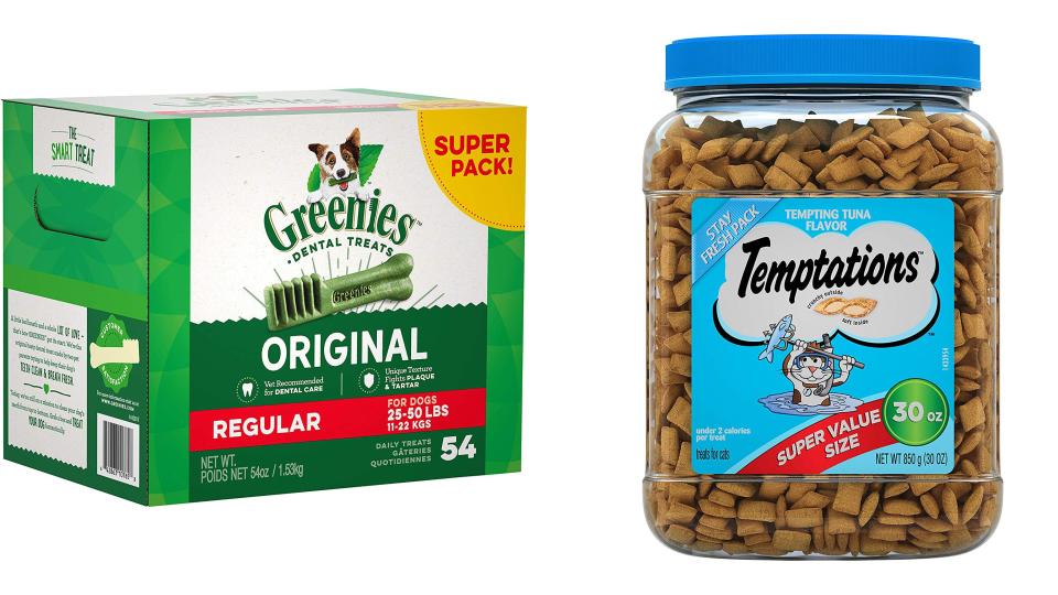 These popular pet treats are at their lowest prices.