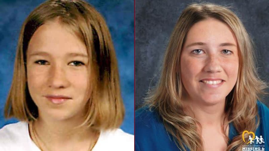 Tabitha Tuders at 13 years old and age progressed to 29. (Courtesy: NCMEC)