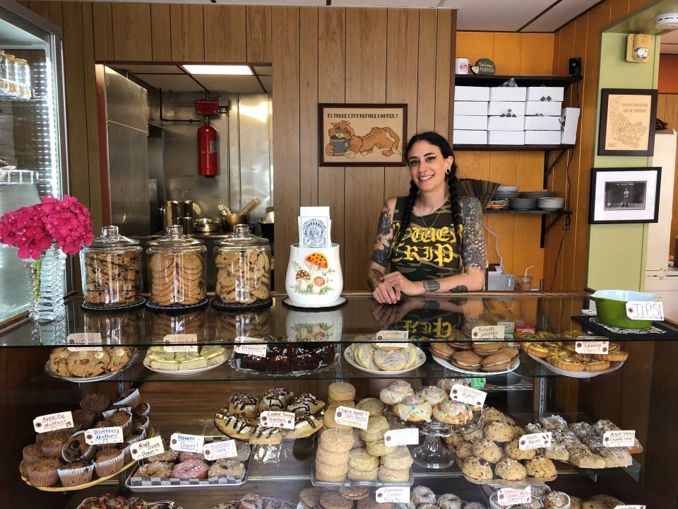 Michelle Mancuso serves sweet and savory plant-based delights at Cats Luck Vegan in Neptune City.