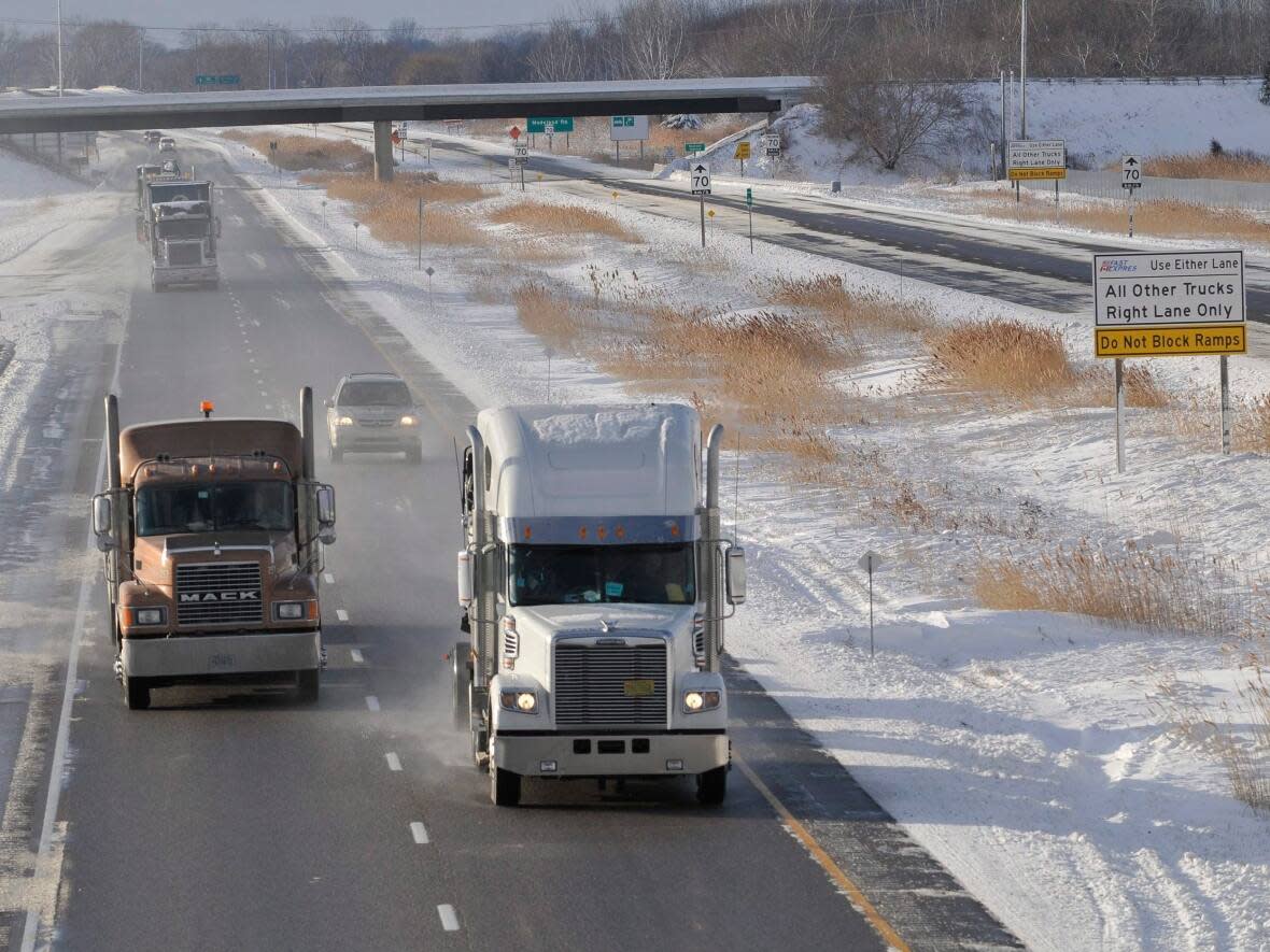 Nine people have been either killed or injured in vehicle collisions on Highway 5 so far this year. (Glenn Ogilvie/The Canadian Press - image credit)