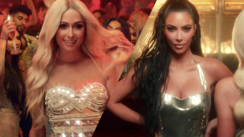<p>Paris Hilton and Kim Kardashian took a whacky look at the social media world and VIP life in the club when they teamed up for the heiress’ new music video. Hilton dropped her highly-anticipated video Friday night, aptly named “Best Friend’s Ass.” Featuring DJ’s Dimitri Vegas and Like Mike, the video is centered on two […]</p> <p>The post <a rel="nofollow noopener" href="https://theblast.com/paris-hilton-kim-kardashian-best-friends-ass-music-video/" target="_blank" data-ylk="slk:Paris Hilton Can’t Get Enough of Kim Kardashian’s Ass in New Music Video;elm:context_link;itc:0;sec:content-canvas" class="link ">Paris Hilton Can’t Get Enough of Kim Kardashian’s Ass in New Music Video</a> appeared first on <a rel="nofollow noopener" href="https://theblast.com" target="_blank" data-ylk="slk:The Blast;elm:context_link;itc:0;sec:content-canvas" class="link ">The Blast</a>.</p>