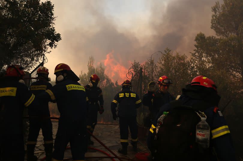 Greece fires