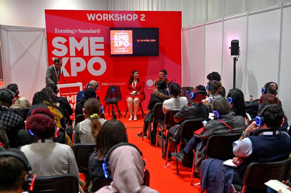 The SME XPO at Excel London (Evening Standard)