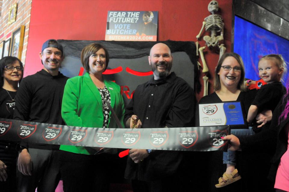 The Brandon Valley Area Chamber of Commerce welcomes Terror 29 to the community and holds a ribbon cutting ceremony at the new store on May 10, 2024.