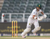 Cricket - South Africa v Sri Lanka - Third Test cricket match - Wanderers Stadium, Johannesburg, South Africa - 12/1/17 - South Africa's JP Duminy plays a shot. REUTERS/James Oatway