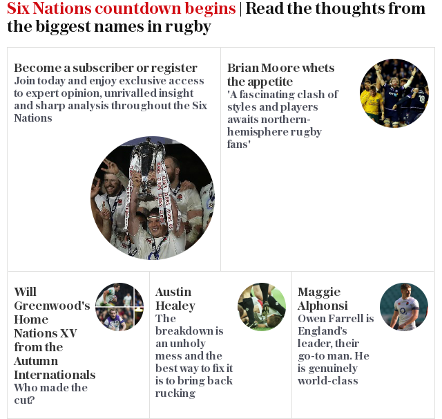 Six Nations countdown begins | Read the thoughts from the biggest names in rugby