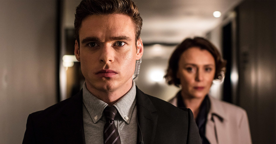 Bodyguard’s Richard Madden and Keeley Hawes (Credit: BBC)