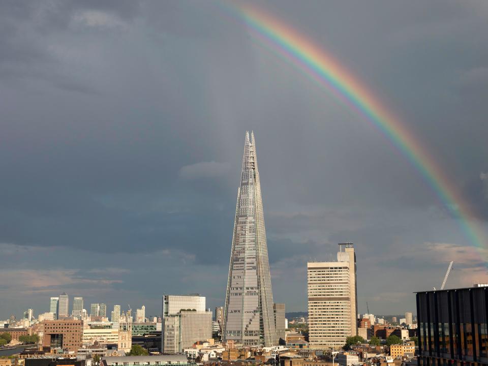 The shard rainbow