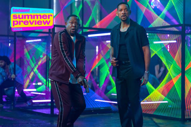 <p>Frank Masi/Sony</p> Martin Lawrence and Will Smith in 'Bad Boys: Ride or Die'
