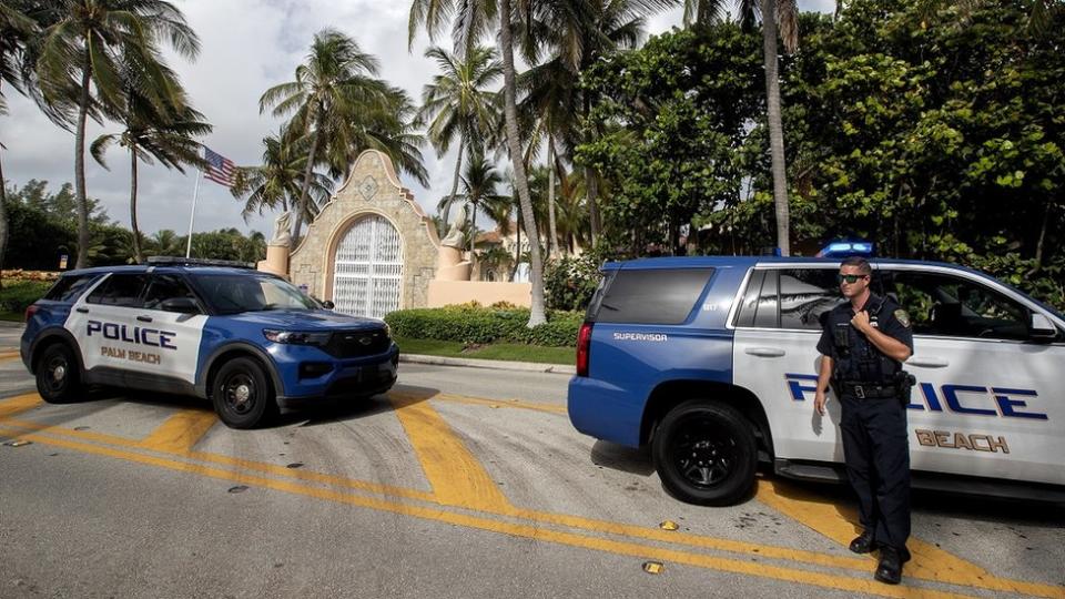 The FBI searches former US President Donald Trump's home in Florida