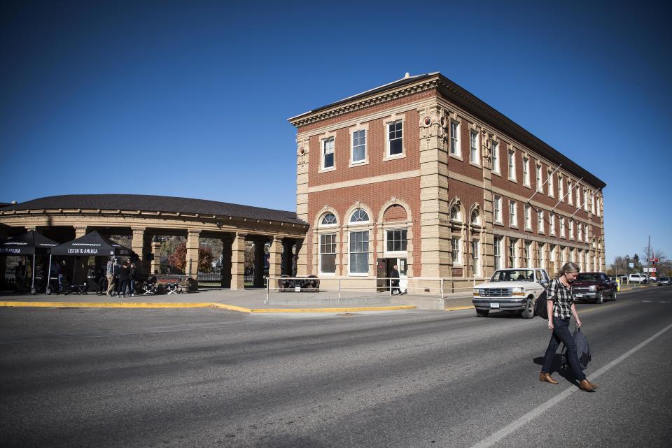 HuffPost's video activation site was the Livingston Depot Center building.