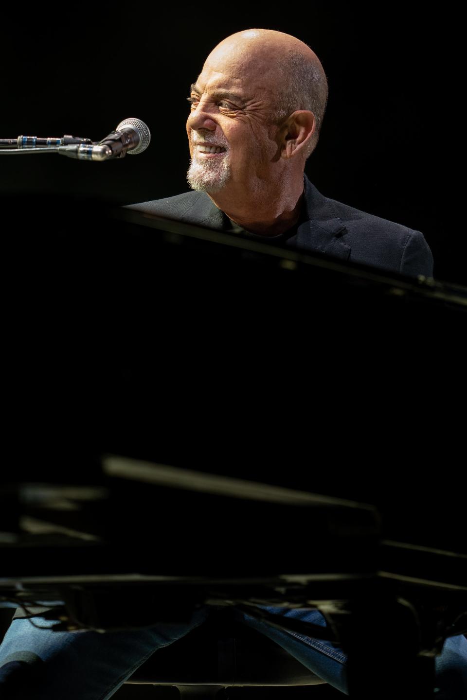 Billy Joel performs at Nissan Stadium in Nashville, Tenn., Friday, May 19, 2023.