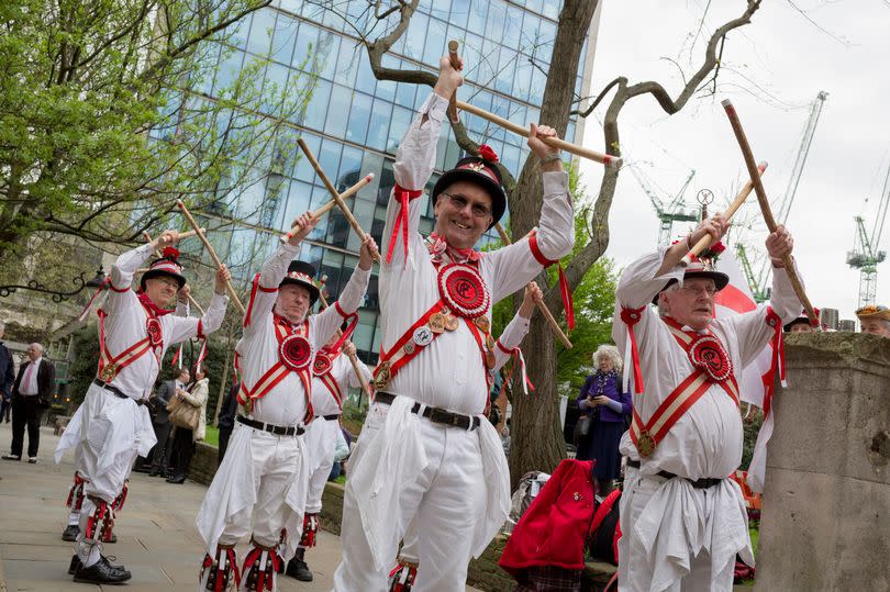 Watch some lovely Morris dancing -Credit:Richard Baker / In Pictures via Getty Images Images