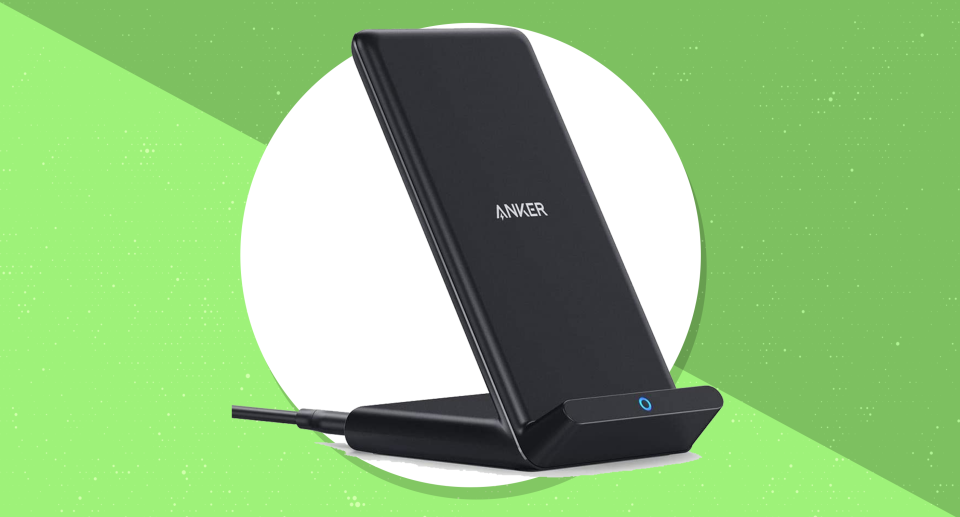 Save 32 percent on this convenient wireless charging stand. (Photo: Anker)