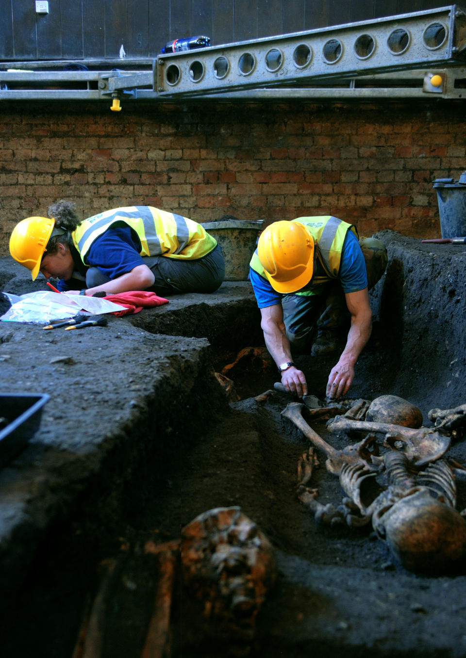 Members of the Cambridge Archaeological Unit 