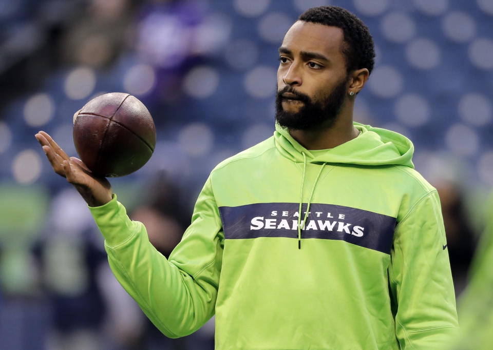 Seattle Seahawks receiver Doug Baldwin has had two offseason surgeries with a third scheduled for April. (AP)