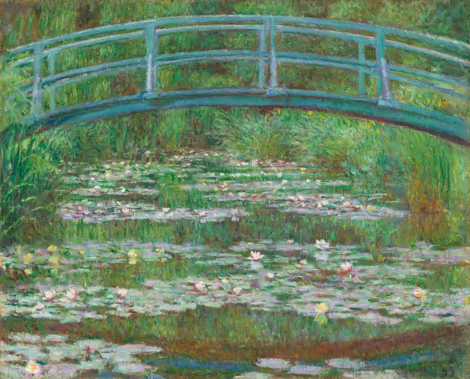 Monet Japanese Footbridge (Original)