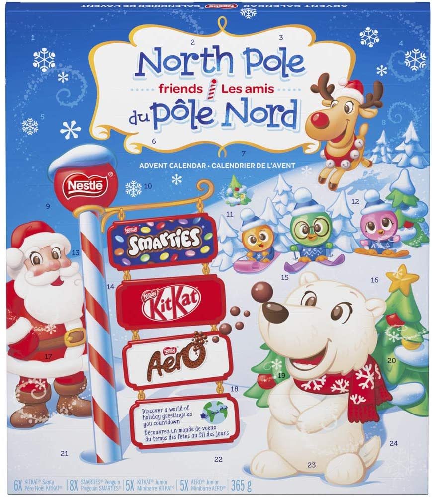 Nestlé Advent Calendars are on sale through Amazon Canada. 