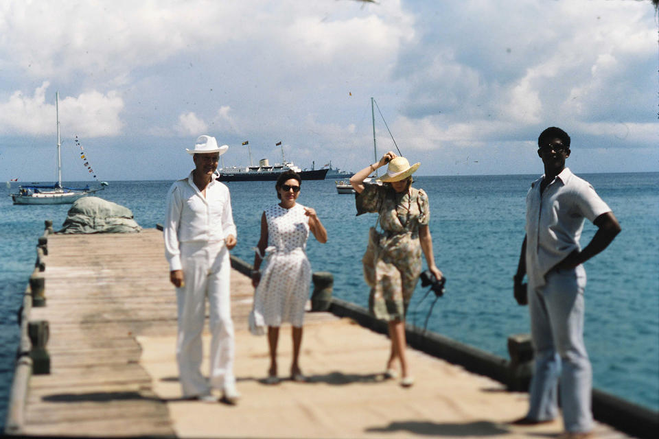 <p>After Colin Tennant gave land on the Caribbean island of Mustique to Princess Margaret as a wedding gift in 1960, she built her own private villa called Les Jolies Eaux. The royal visited often and hosted family, including big sister Queen Elizabeth. </p> <p>Prince William and Kate Middleton have also fallen for the island's quiet charm, bringing their three children on vacation to the tropical paradise.</p>