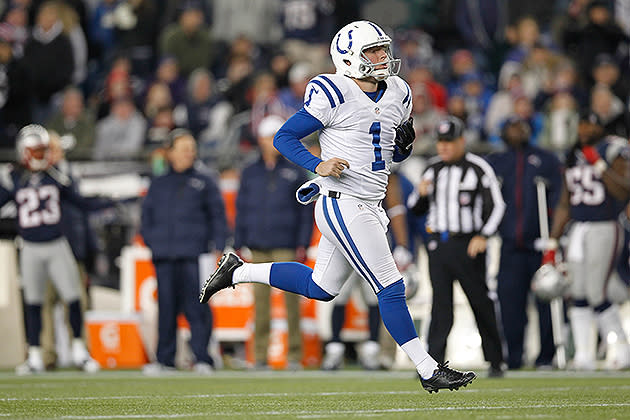 13 for '13 Number 10: Punter Pat McAfee - Stampede Blue