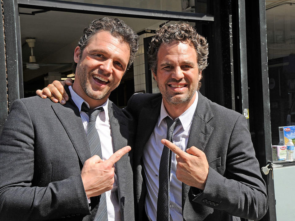 Anthony Molinari and Mark Ruffalo