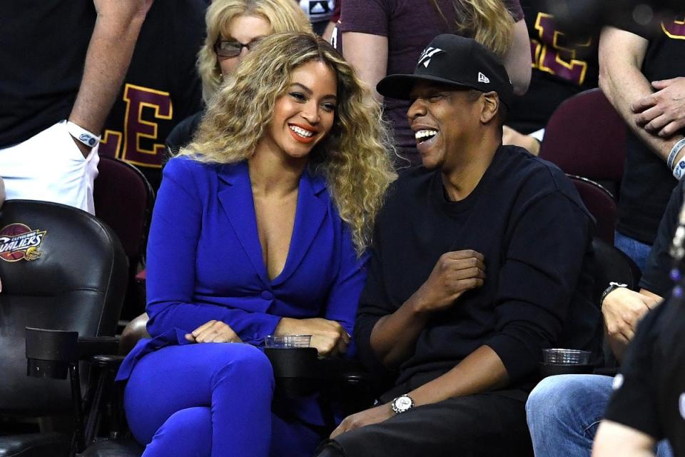 Beyonce and Jay Z attend Game 6 of the 2016 NBA Finals between the Cleveland Cavaliers and the Golden State Warriors (Getty Images)