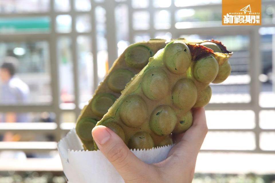 邊間最好食 港式 格仔餅 低調高手大街小食 抹茶朱古力雞蛋仔 佐敦 乜嘜雞蛋仔