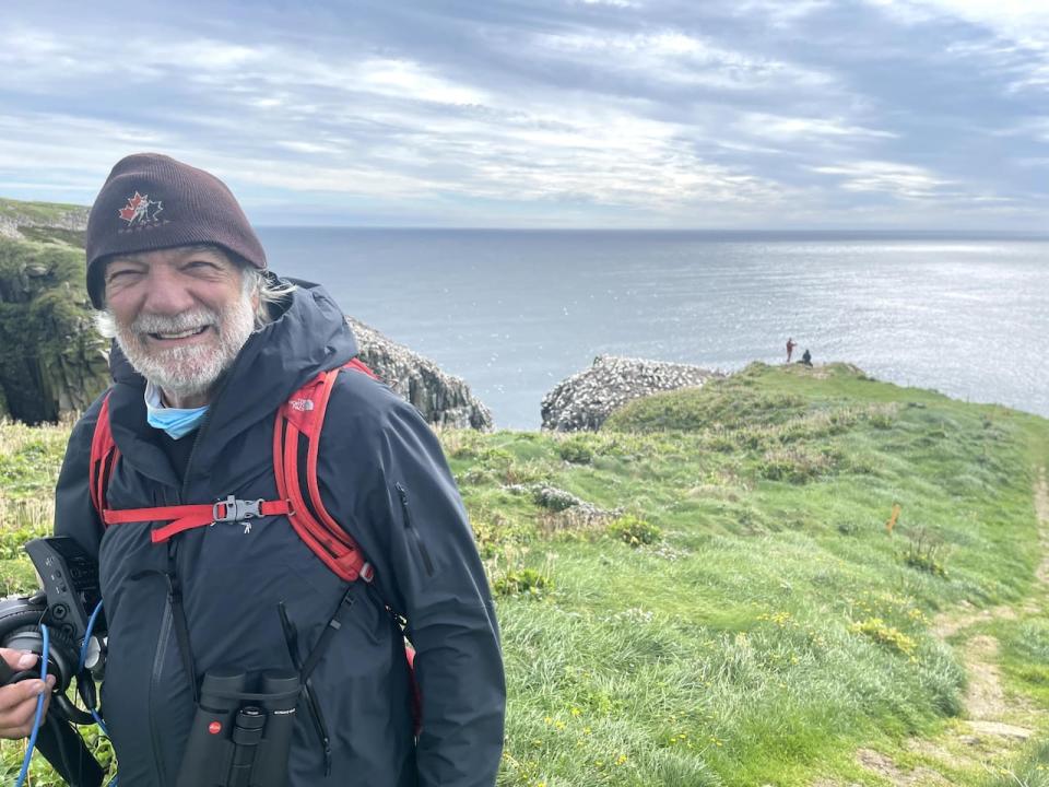  Bill Montevecchi in Cape St. Mary's. Montevecchi says that increasing temperatures are 'huge' for seabirds.