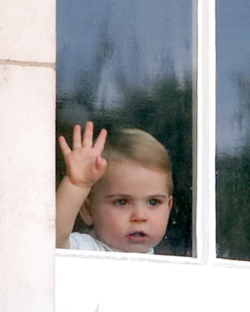 23. Prince Louis awaits his first royal engagement