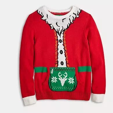 <p><a href="https://go.redirectingat.com?id=74968X1596630&url=https%3A%2F%2Fwww.nordstromrack.com%2Fs%2Fugly-christmas-sweater-santa-suit-holiday-sweater%2F7464669&sref=https%3A%2F%2Fwww.menshealth.com%2Fstyle%2Fg42127591%2Fbest-mens-ugly-christmas-sweaters%2F" rel="nofollow noopener" target="_blank" data-ylk="slk:Shop Now;elm:context_link;itc:0;sec:content-canvas" class="link ">Shop Now</a></p><p>Santa Suit Holiday Sweater</p><p>nordstromrack.com</p><p>$24.97</p>