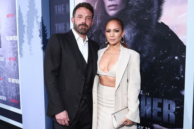 John Salangsang/Variety via Getty Images Ben Affleck and Jennifer Lopez on the red carpet for the Los Angeles premiere of The Mother