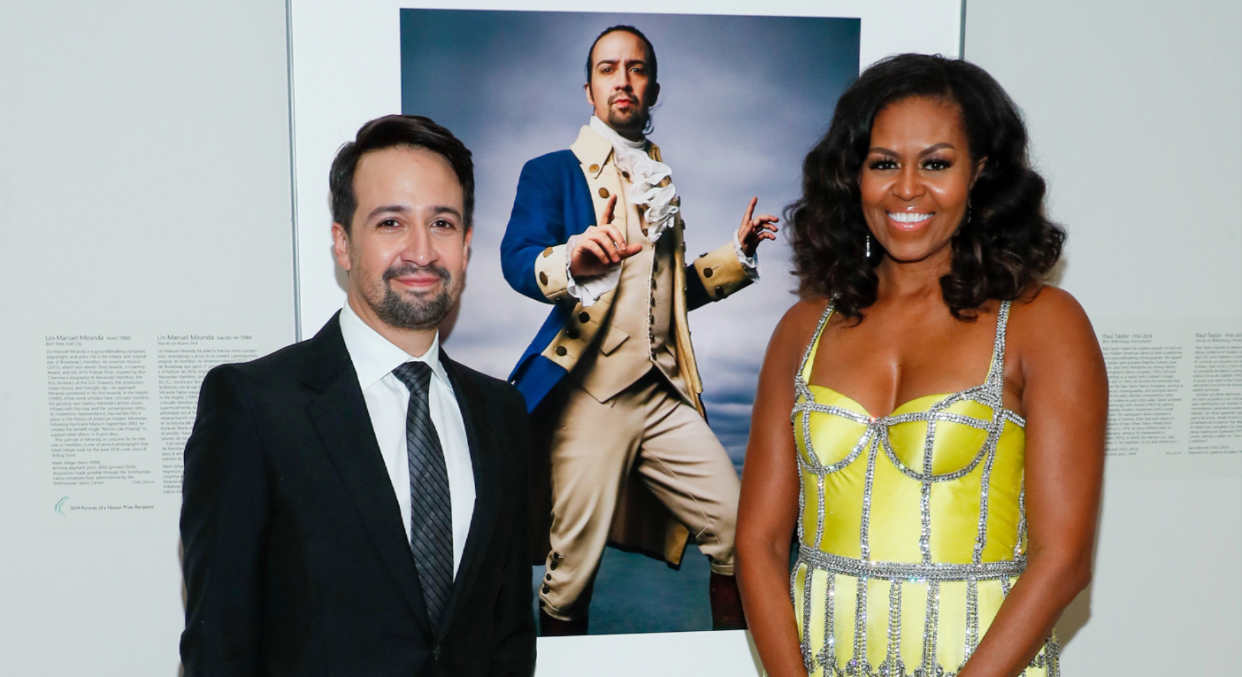 Michelle Obama regularly wears yellow and we can see why. [Photo: AP]