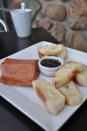 Tasmania is famous for its food and one of the most renowned eateries is the Bruny Island Smoke House. Here's you can get so-fresh-it's-practically-still-alive rainbow trout, as well as our particular favourite, smoked wallaby pate. Yummy!