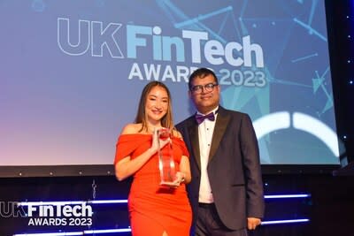 Capitalixe: Lissele Pratt wins Rising Star of the Year at UK FinTech Awards 2023 (PRNewsfoto/Capitalixe)