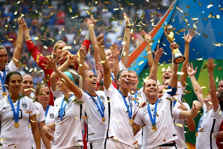 Procter and Gamble, a major sponsor of the US Women’s National Soccer team, has backed the players in their fight for equal pay, with a public donation of $529,000 (£420,777). On Sunday, their company Secret Deodorant announced in a full-page ad in The New York Times that it would be donating $23,000 for each of the 23 players on the World Cup winning team. Imploring the US Soccer Federation to be on the right side of history, the ad reads: "After all the toasts, cheers, parades and awards subside, the issue remains. Inequality is about more than pay and players, it’s about values.“Let's take this moment of celebration to propel women's sports forward. We urge the US Soccer Federation to be a beacon of strength and end gender pay inequality once and for all, for all players.”Secret concluded the ad urging “fellow fans, friends, supporters, organisations and brands” to join in helping to close the gender pay cap. > Full page ad from @SecretDeodorant in today’s NY Times (main section) announcing their donation and support of EqualPay for USWNT/@USWNTPlayers. pic.twitter.com/pF6hW2Gh36> > — Meg Linehan (@itsmeglinehan) > > July 14, 2019The company is the first of the team's 12 or so sponsors to strongly and publicly support the women’s national team’s fight for equal pay following the team's World Cup triumph last week. The support comes after 28 members of the USWNT sued the US Soccer Federation in March for gender discrimination on the basis that they are paid less than the men’s team. The lawsuit reads in part: “The USSF discriminates against Plaintiffs, and the class that they seek to represent, by paying them less than members of the MNT [Men’s National Team] for substantially equal work and by denying them at least equal playing, training, and travel conditions; equal promotion of their games; equal support and development for their games; and other terms and conditions of employment equal to the MNT.”On social media, the company’s donation and dedication to closing the gender pay gap has been met with support.> Powerful, Bold, Brave. It’s companies like @SecretDeodorant and @LUNAbar who have not only spoken about equality but have given a solution towards the issue. So a massive THANK YOU, for not just saying you believe in equality but showing that you do. 🇺🇸❤️ https://t.co/sB55SmSsjz> > — Allie Long (@ALLIE_LONG) > > July 14, 2019> > “Thank you Secret! This is awesome,” one person wrote on Twitter.Women’s national team player Allie Long said: "Powerful, Bold, Brave. It’s companies like @SecretDeodorant and @LUNAbar who have not only spoken about equality but have given a solution towards the issue. So a massive THANK YOU, for not just saying you believe in equality but showing that you do.”Luna Bar promised each player who made the Women’s World Cup roster a $31,000 bonus ahead of the tournament.