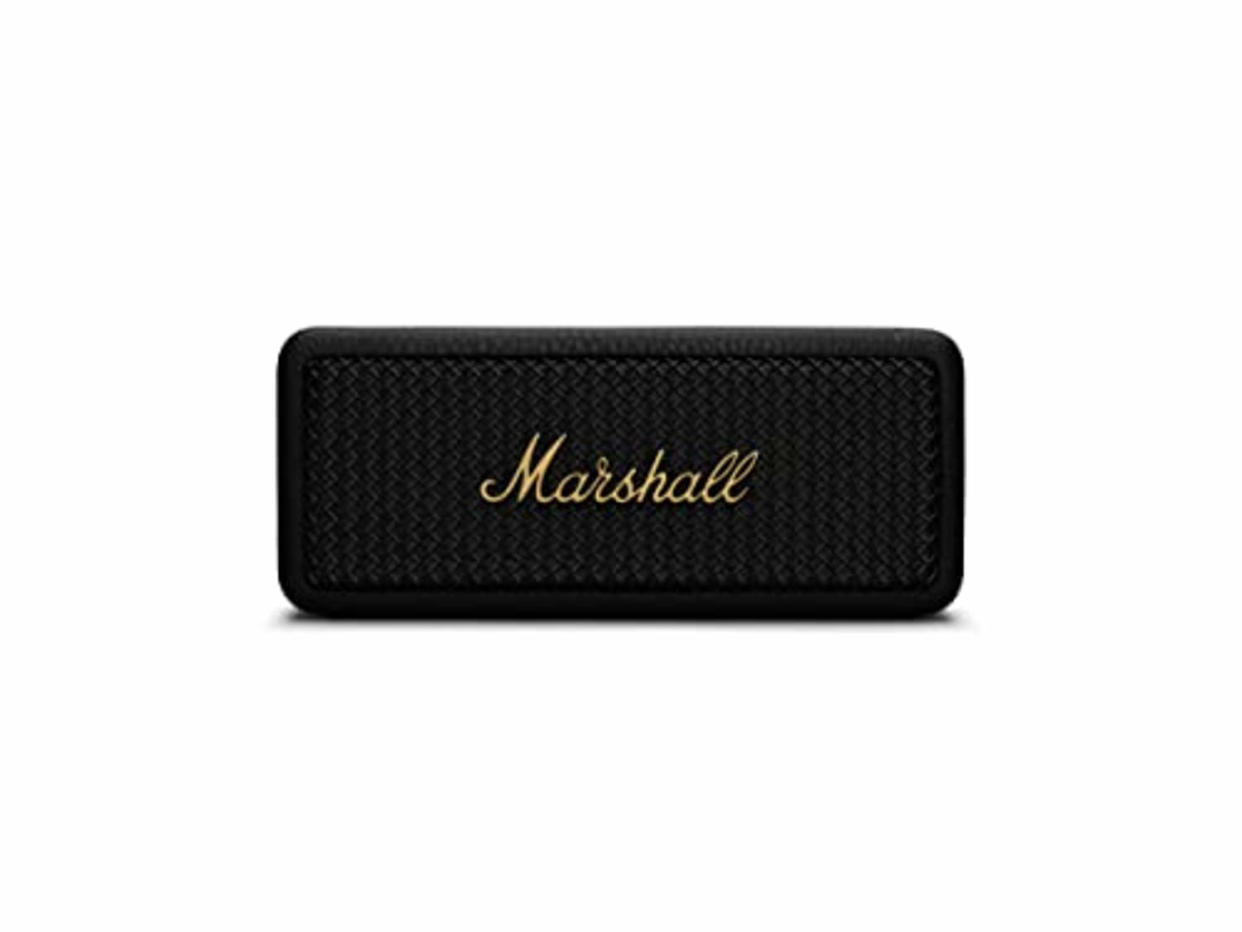 Marshall Emberton II Portable Bluetooth Speaker - Black & Brass (AMAZON)