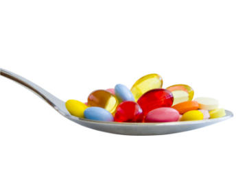 spoon of pills