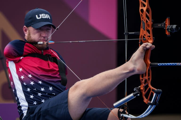 Matt Stutzman, the 'Armless Archer', is one of the most recognized Paralympic athletes in the world (Yasuyoshi CHIBA)