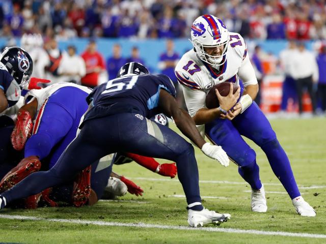 Bills lose to Titans as Josh Allen's fourth-down QB sneak falls short