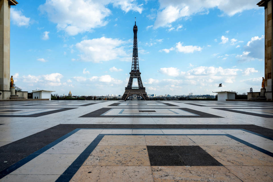 La tour Eiffel depuis le Trocadéro