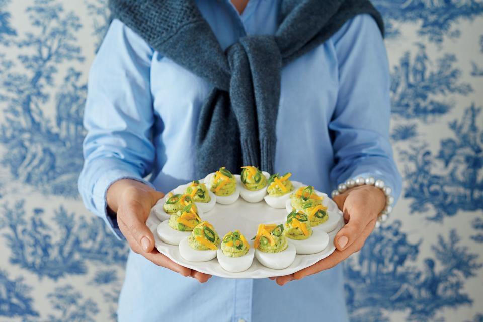 Tex-Mex Deviled Eggs