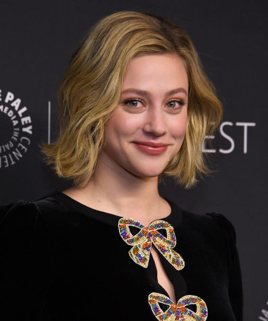 Lili Reinhart smiling